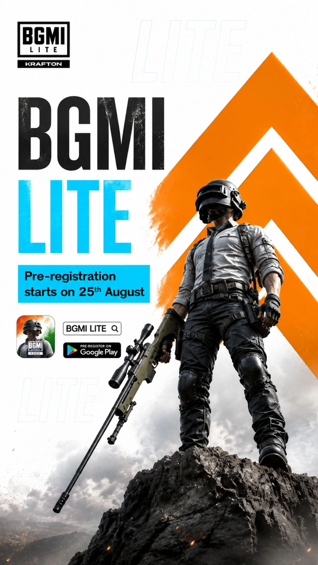 BGMI Lite pre-registration August 25
